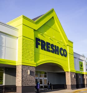 An Image of FreshCo supermarket store.