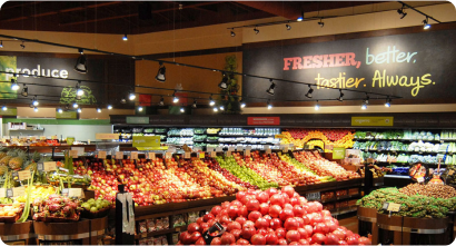 An Image of sobeys fruit store showing freshnes of fruits