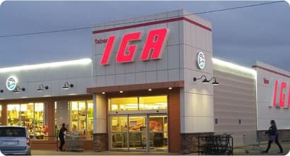 An Image of IGA store